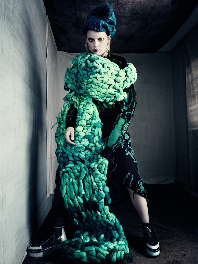 paolo roversi dazed robbie spencer comme des gar&#231;ons fashion 8