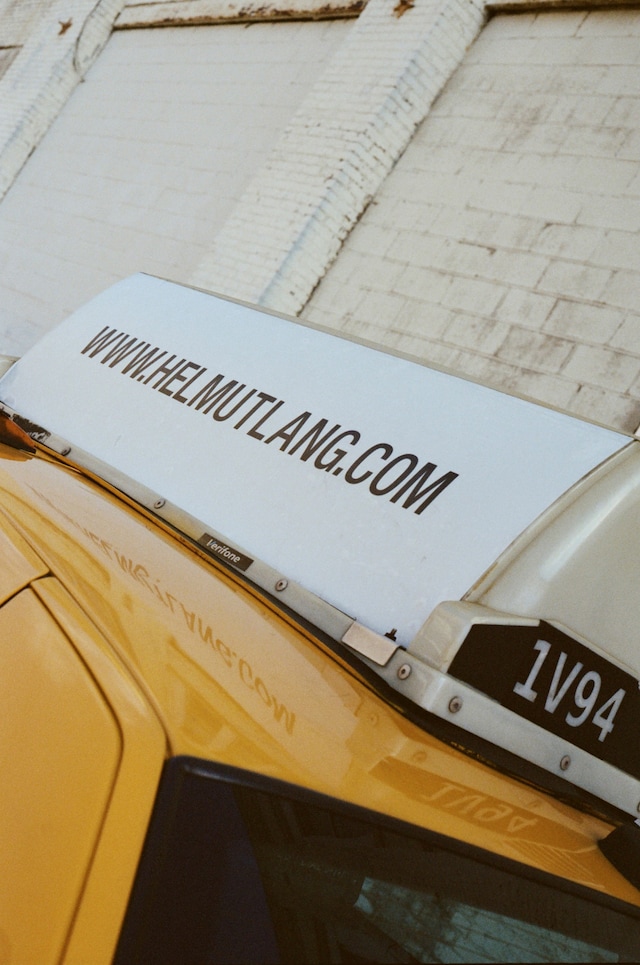 helmut lang taxi new york fashion 10