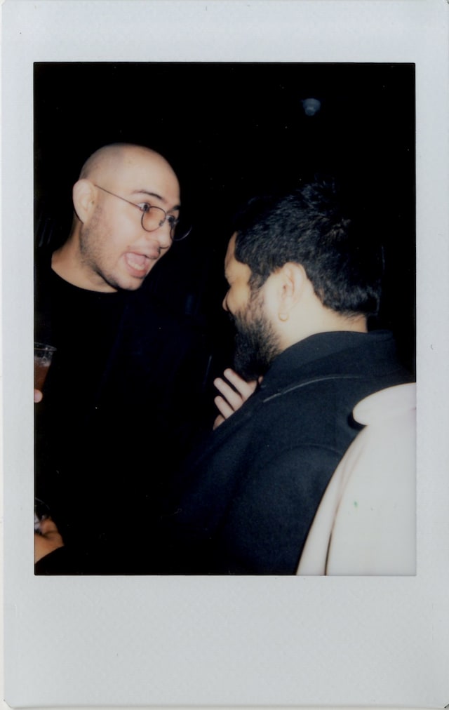 Dazed Virgil Abloh Off White party polaroids 16
