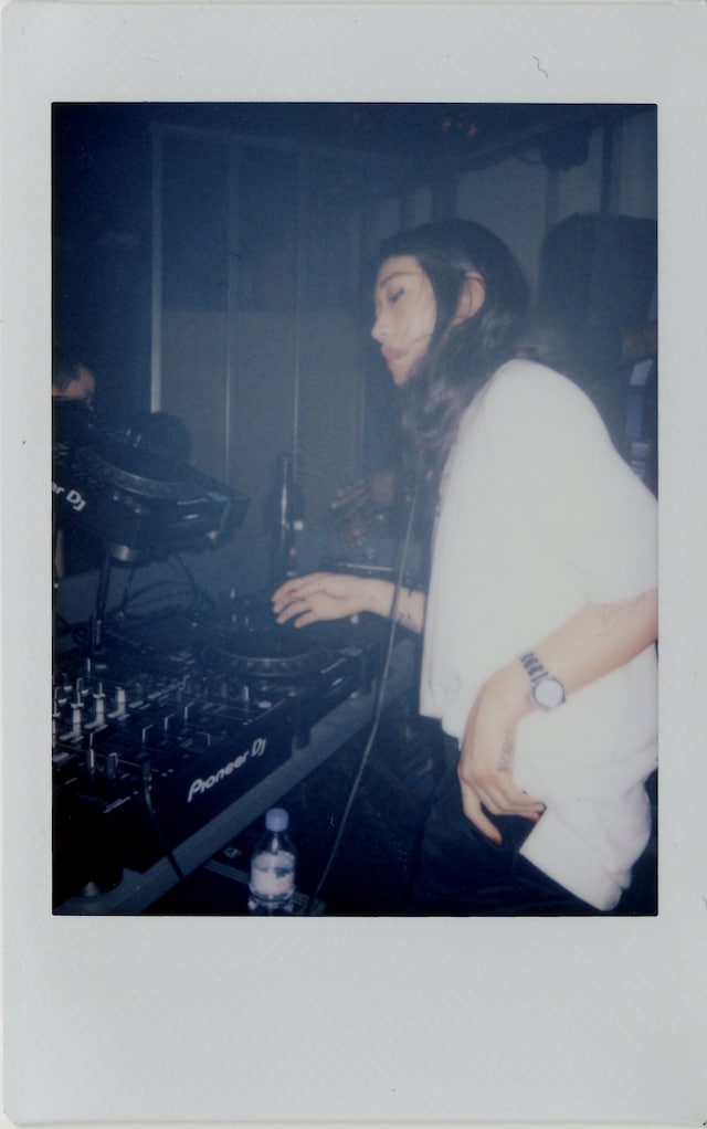 Dazed Virgil Abloh Off White party polaroids 27