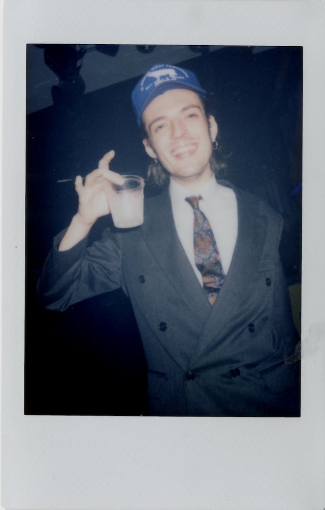 Dazed Virgil Abloh Off White party polaroids 21