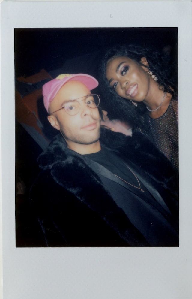 Dazed Virgil Abloh Off White party polaroids 10