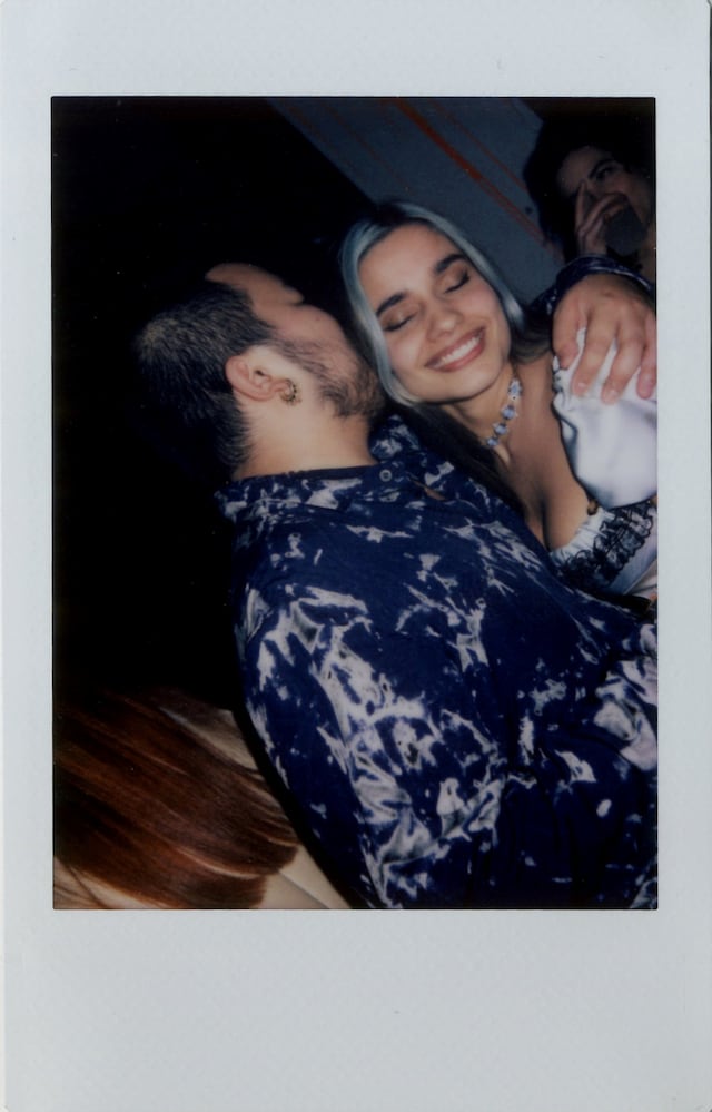 Dazed Virgil Abloh Off White party polaroids 11