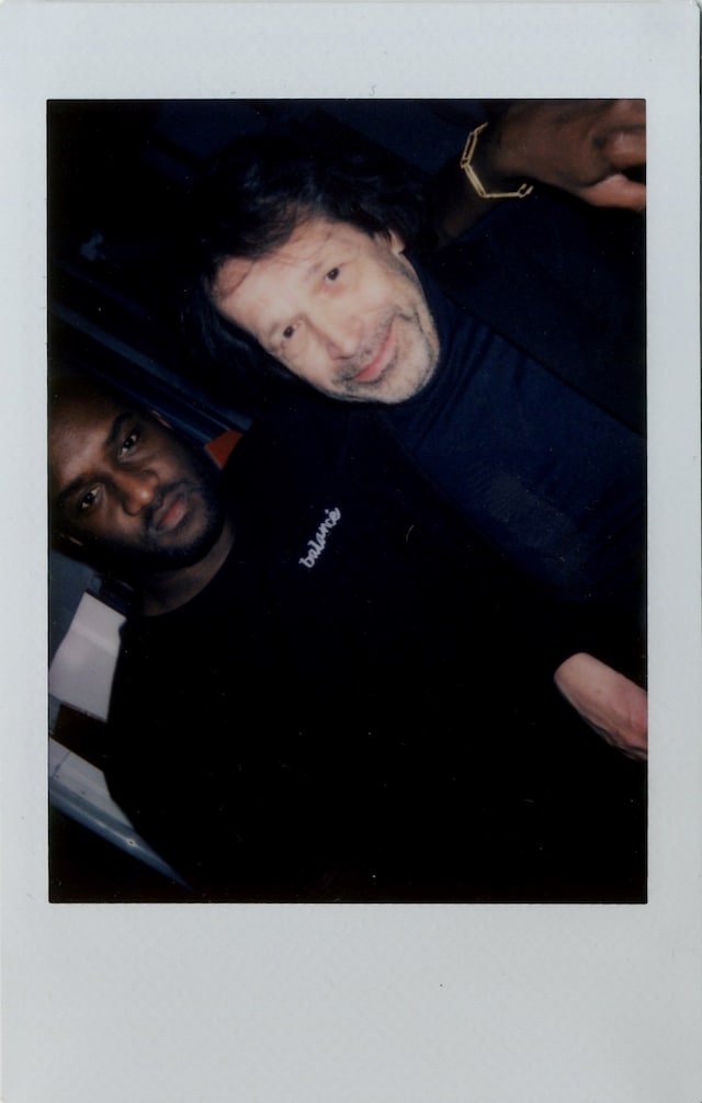 Dazed Virgil Abloh Off White party polaroids 0