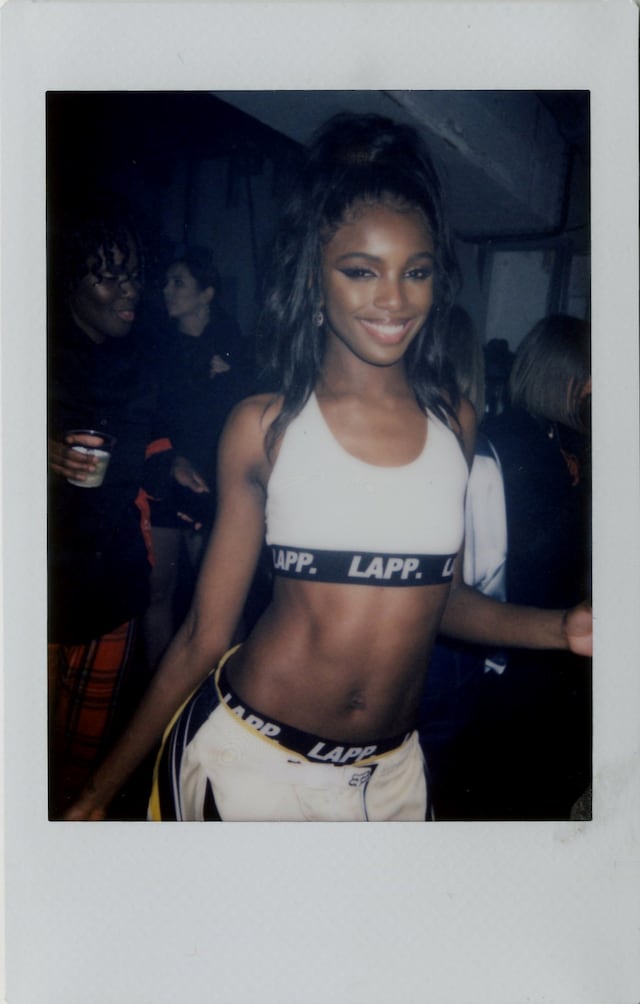 Dazed Virgil Abloh Off White party polaroids 3