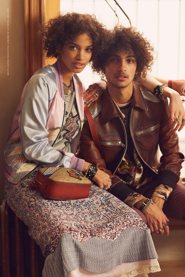 coach steven meisel new york ss18 campaign keith haring 2