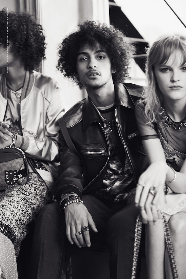 coach steven meisel new york ss18 campaign keith haring 3
