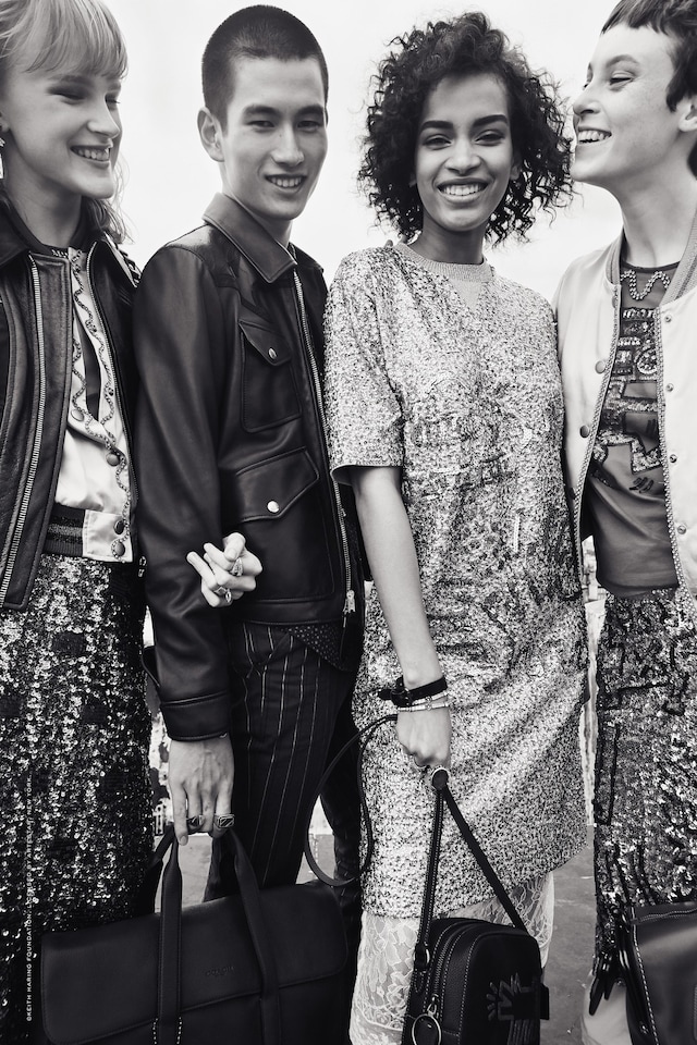 coach steven meisel new york ss18 campaign keith haring 17