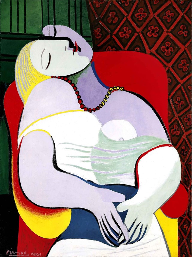 Pablo Picasso, “The Dream (Le R&#234;ve)” (1932)