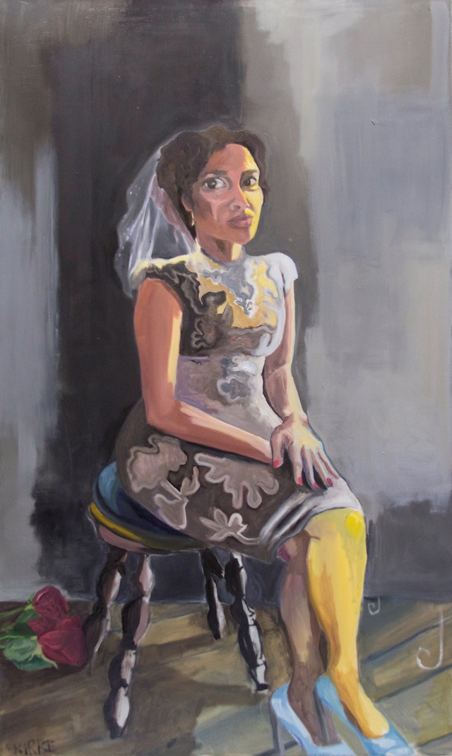 Kirke, Jemima, Emma in Her Wedding Dress, 2017, Oi 4