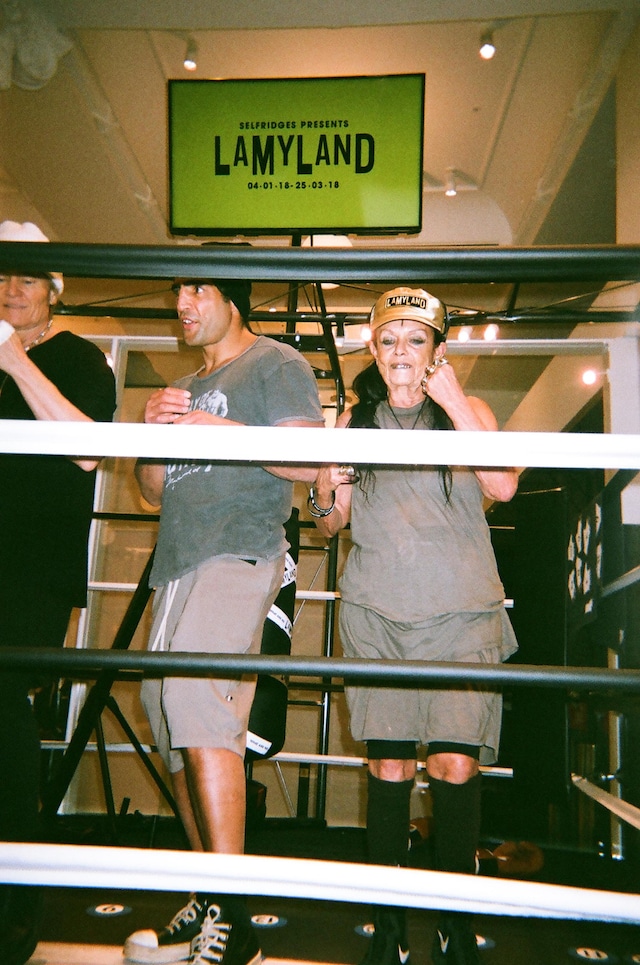 lamyland selfridges michele lamy rick owens boxing 1