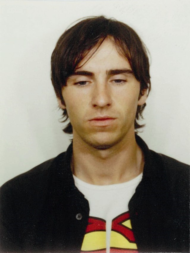 Raf Simons passport photograph