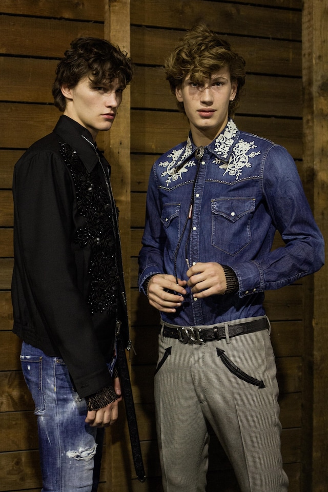 DSQUARED2 AW18 milan mfw dan dean caten 2