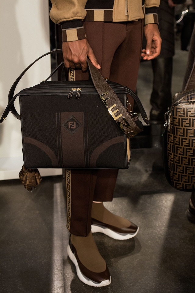 Fendi AW18 backstage milan mfw 23