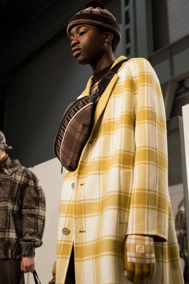 Fendi AW18 backstage milan mfw 11