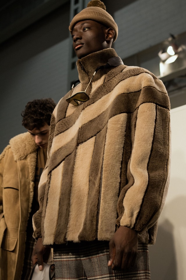 Fendi AW18 backstage milan mfw 15