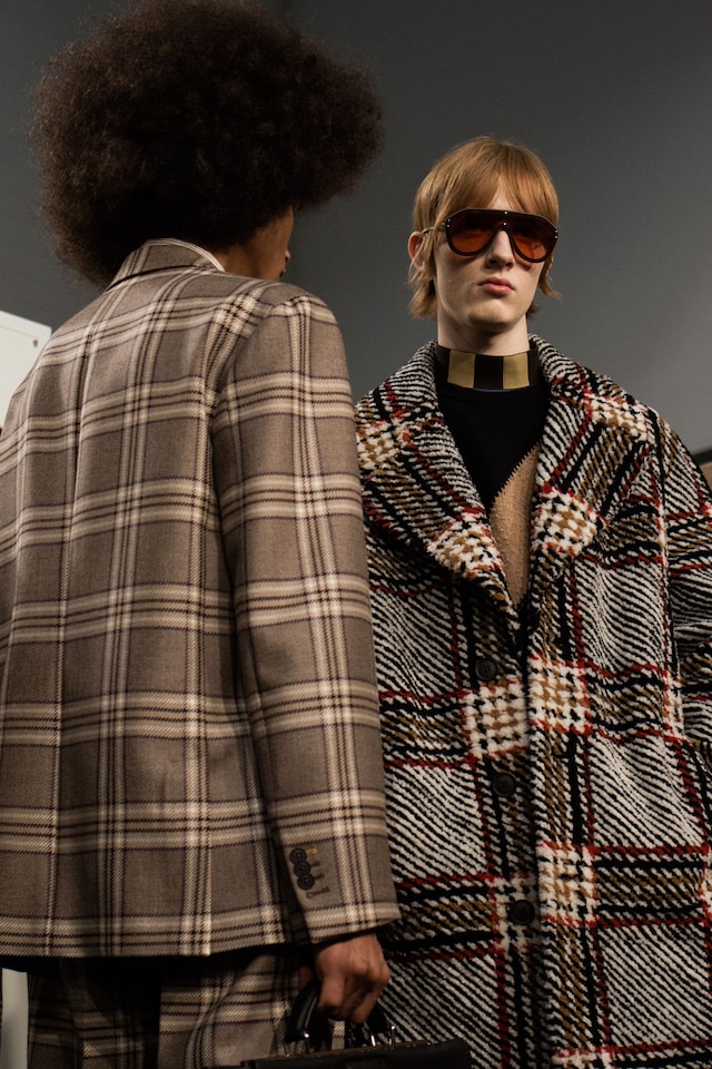 Fendi AW18 backstage milan mfw 18
