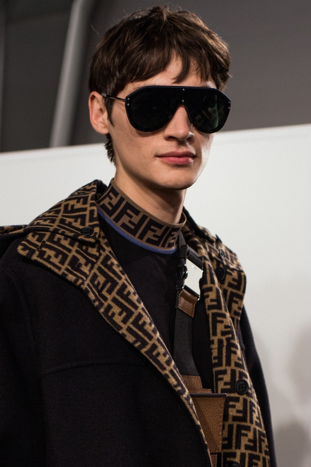 Fendi AW18 backstage milan mfw 22