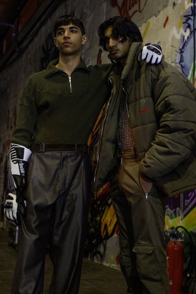 Backstage at GmbH AW18 paris pfw 1