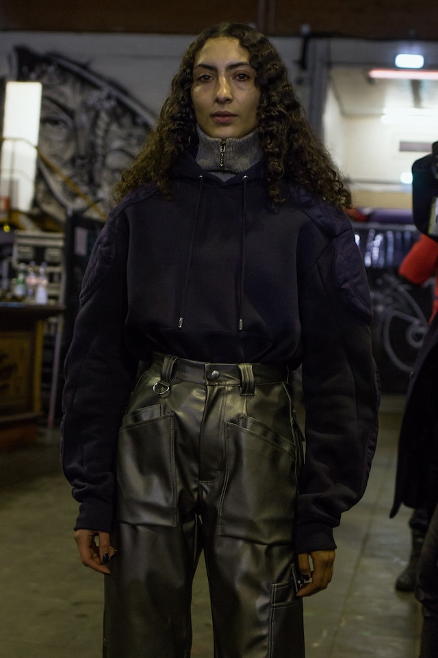 Backstage at GmbH AW18 paris pfw 8