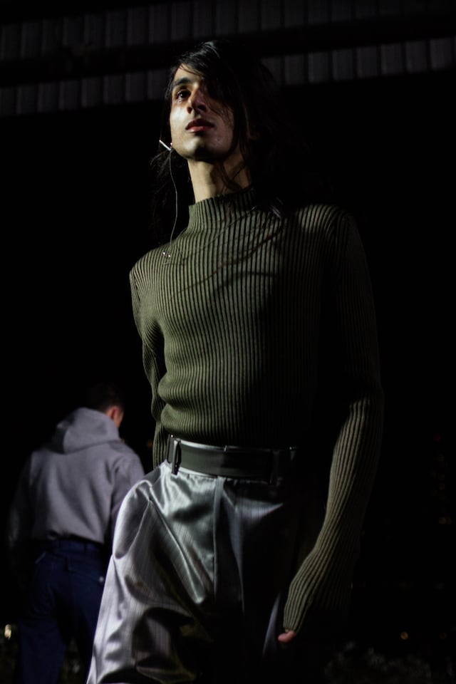 Backstage at GmbH AW18 paris pfw 13