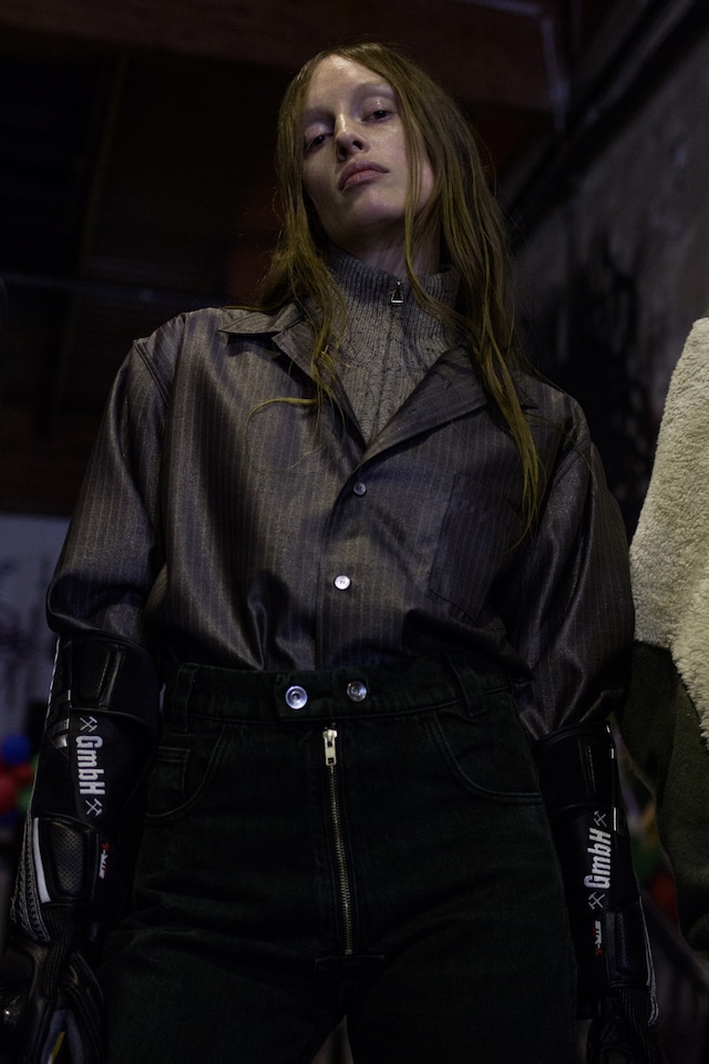 Backstage at GmbH AW18 paris pfw 4