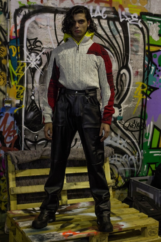 Backstage at GmbH AW18 paris pfw 2