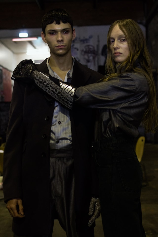 Backstage at GmbH AW18 paris pfw 10