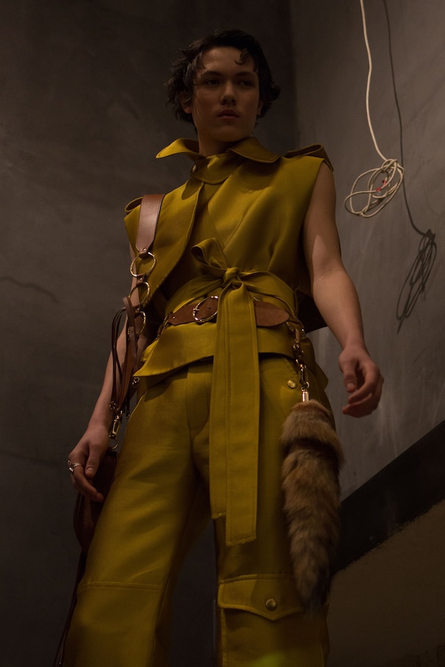 Backstage at Palomo Spain AW18 5