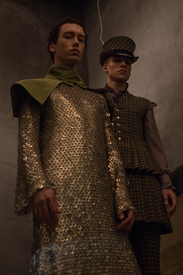 Backstage at Palomo Spain AW18 0