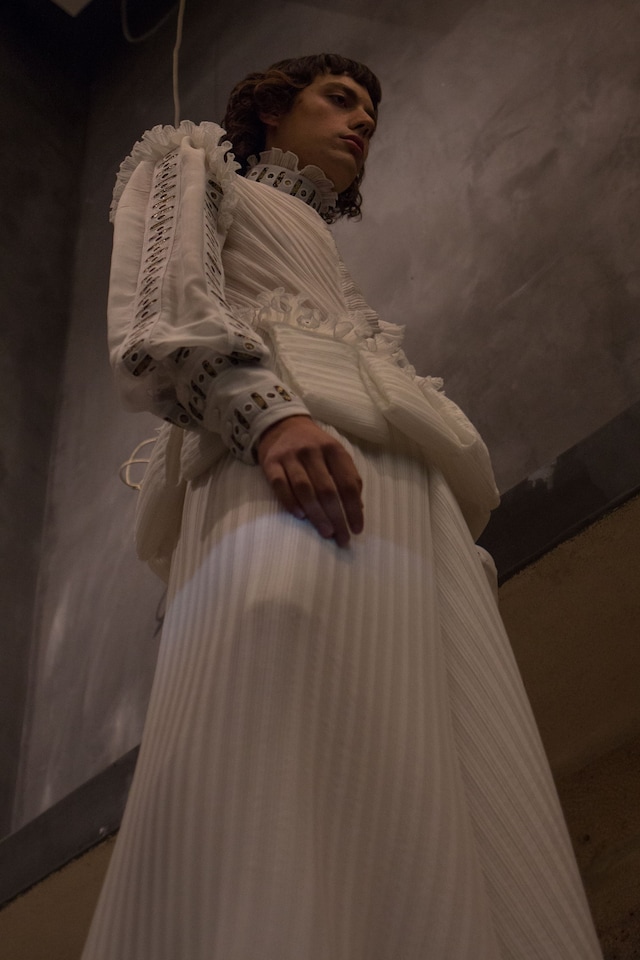 Backstage at Palomo Spain AW18 6