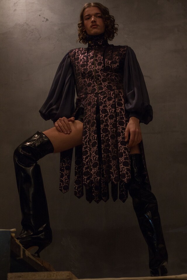 Backstage at Palomo Spain AW18 7