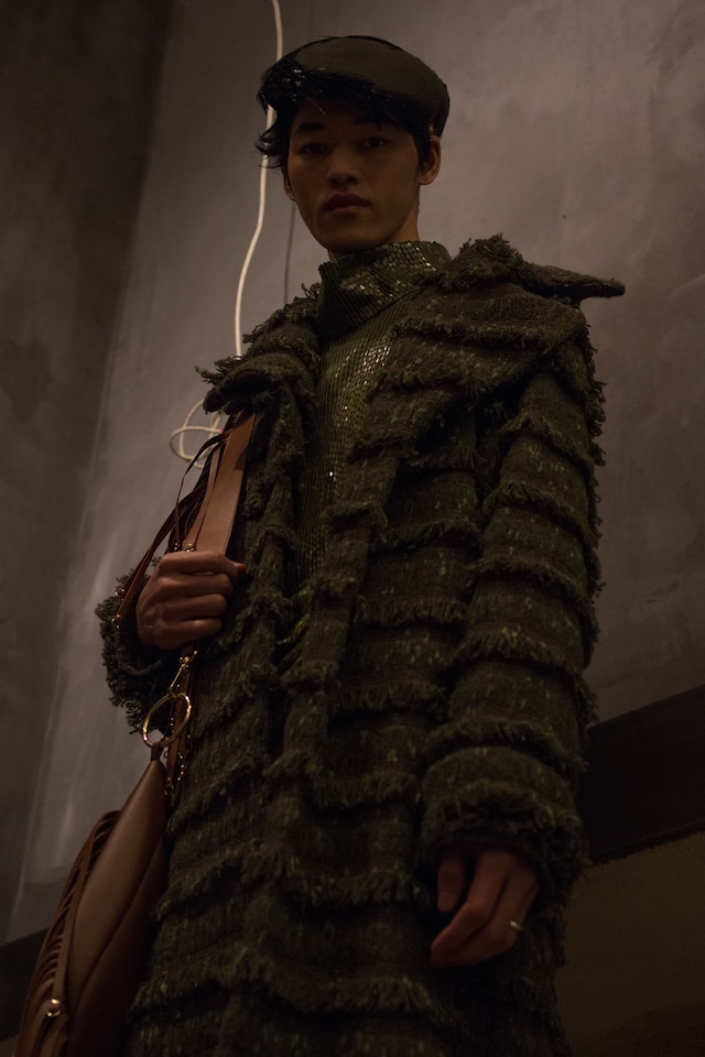 Backstage at Palomo Spain AW18 12