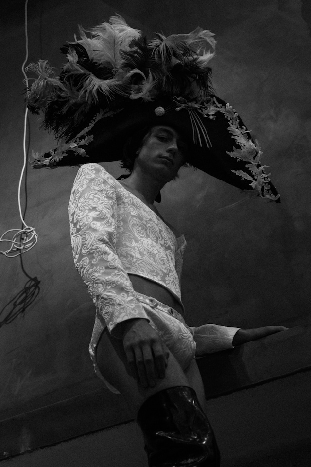 Backstage at Palomo Spain AW18 16