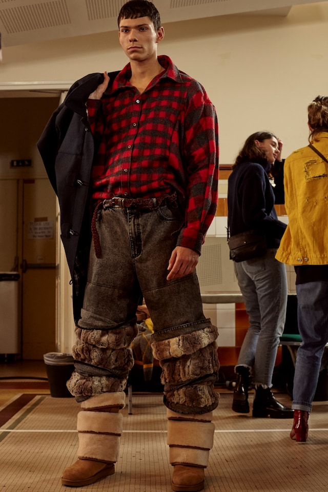 y project glenn martens aw18 menswear paris pfw uggs 3