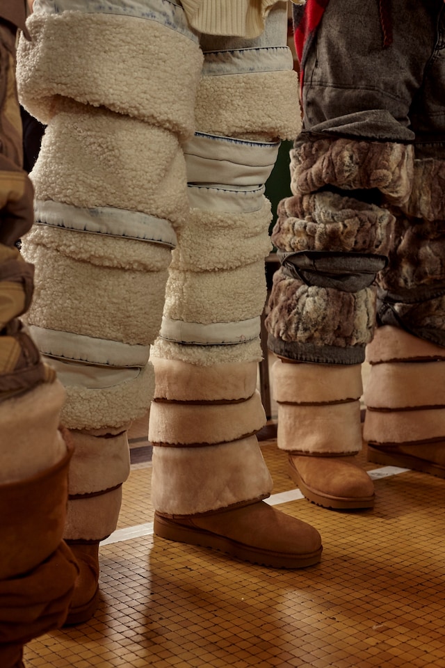 y project glenn martens aw18 menswear paris pfw uggs 17