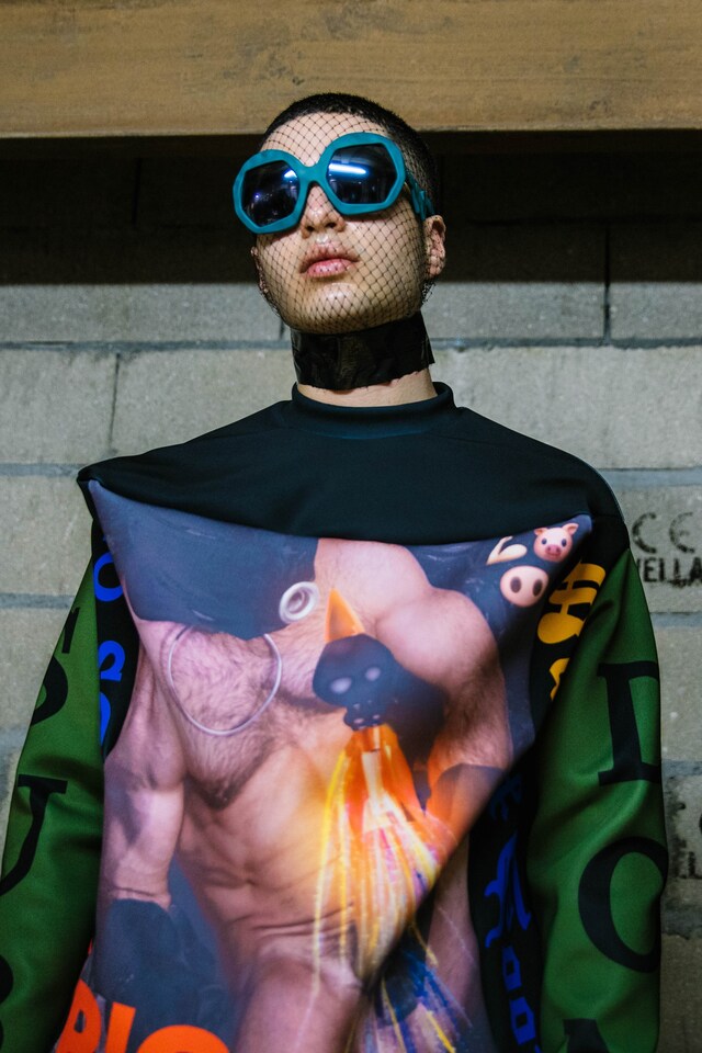 Backstage at Walter Van Beirendonck AW18 paris pfw 7