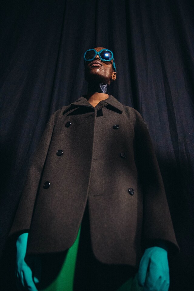 Backstage at Walter Van Beirendonck AW18 paris pfw 8