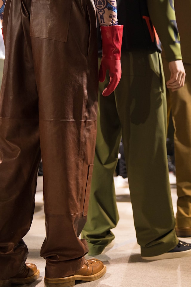 Backstage at Walter Van Beirendonck AW18 paris pfw 21