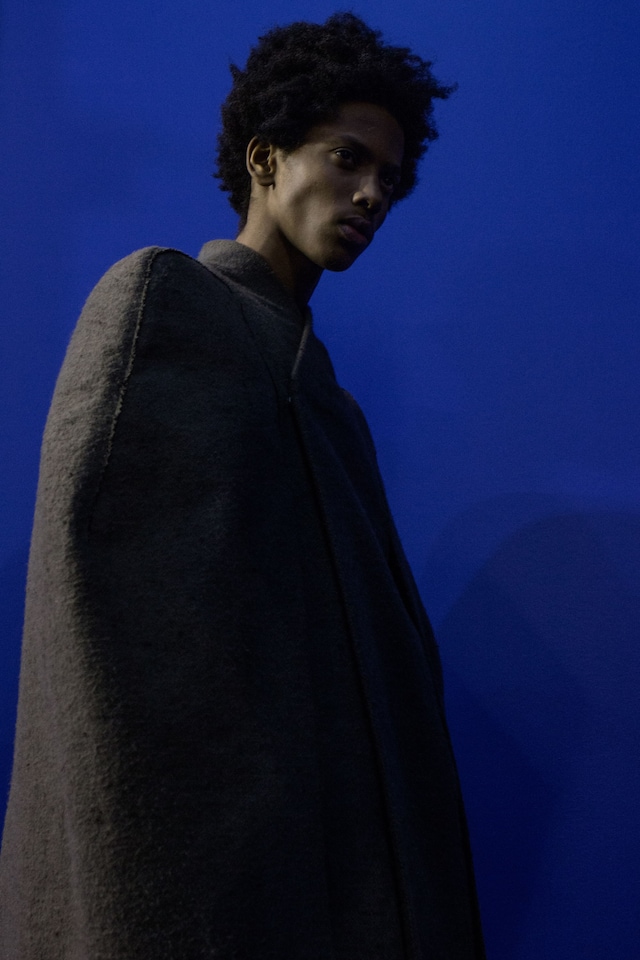 Backstage at Rick Owens paris pfw 10