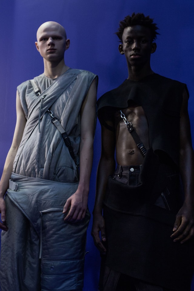 Backstage at Rick Owens paris pfw 5