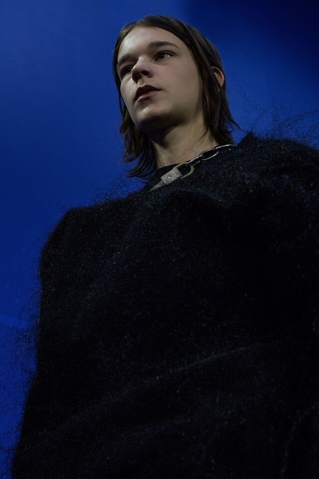 Backstage at Rick Owens paris pfw 15