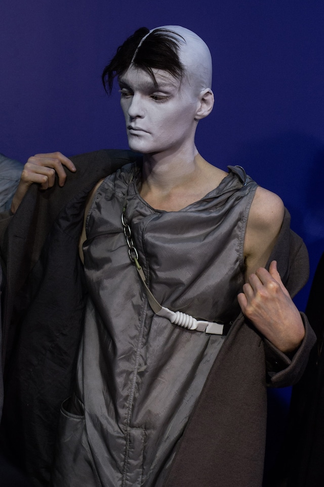 Backstage at Rick Owens paris pfw 2
