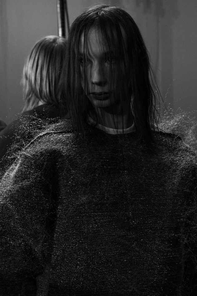 Backstage at Rick Owens paris pfw 33