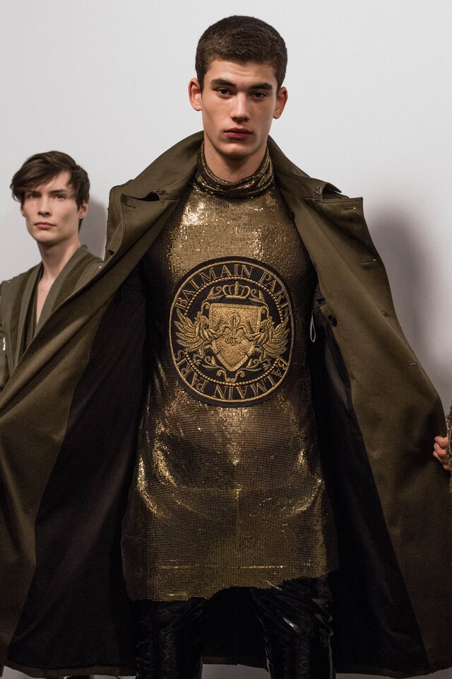 Balmain mens paris pfw 13