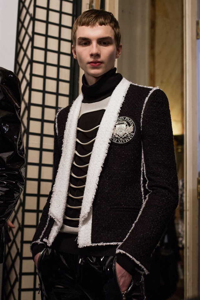 Balmain mens paris pfw 22