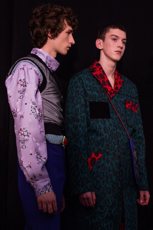 Kenzo AW18 mens paris pfw 14