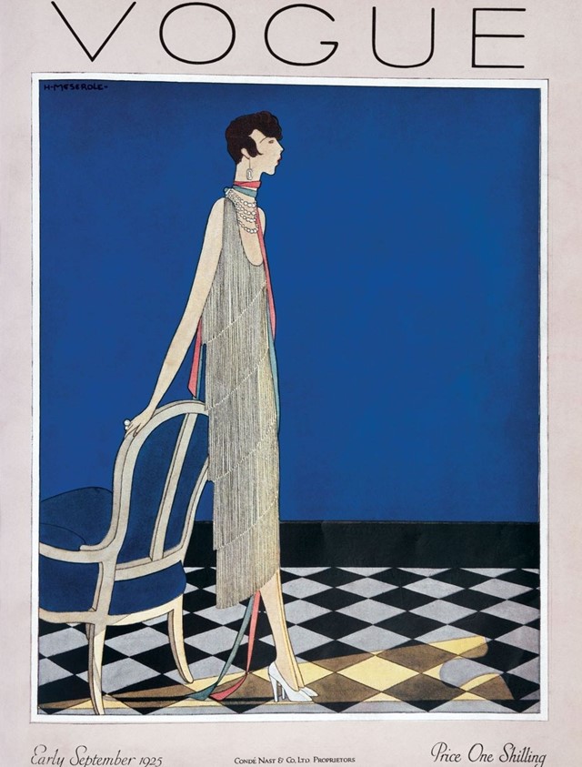 British Vogue cover, September 1925