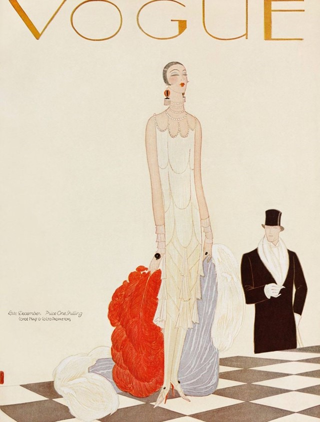 British Vogue cover, December 1925