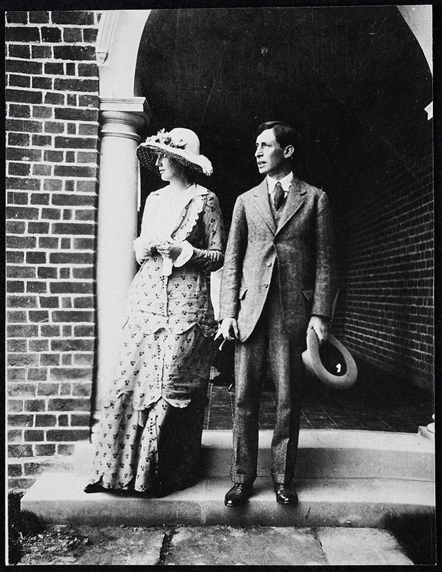 Virginia and Leonard, 1912
